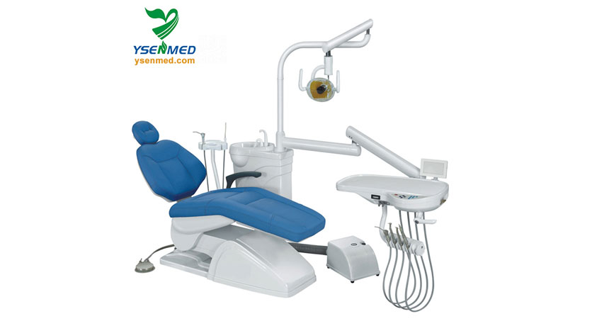 YSENMED YSDEN-920 dental chair unit set up in a dental clinic in South ...
